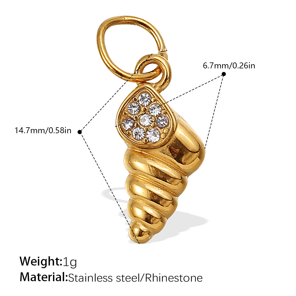 Pj566weg gold pendant