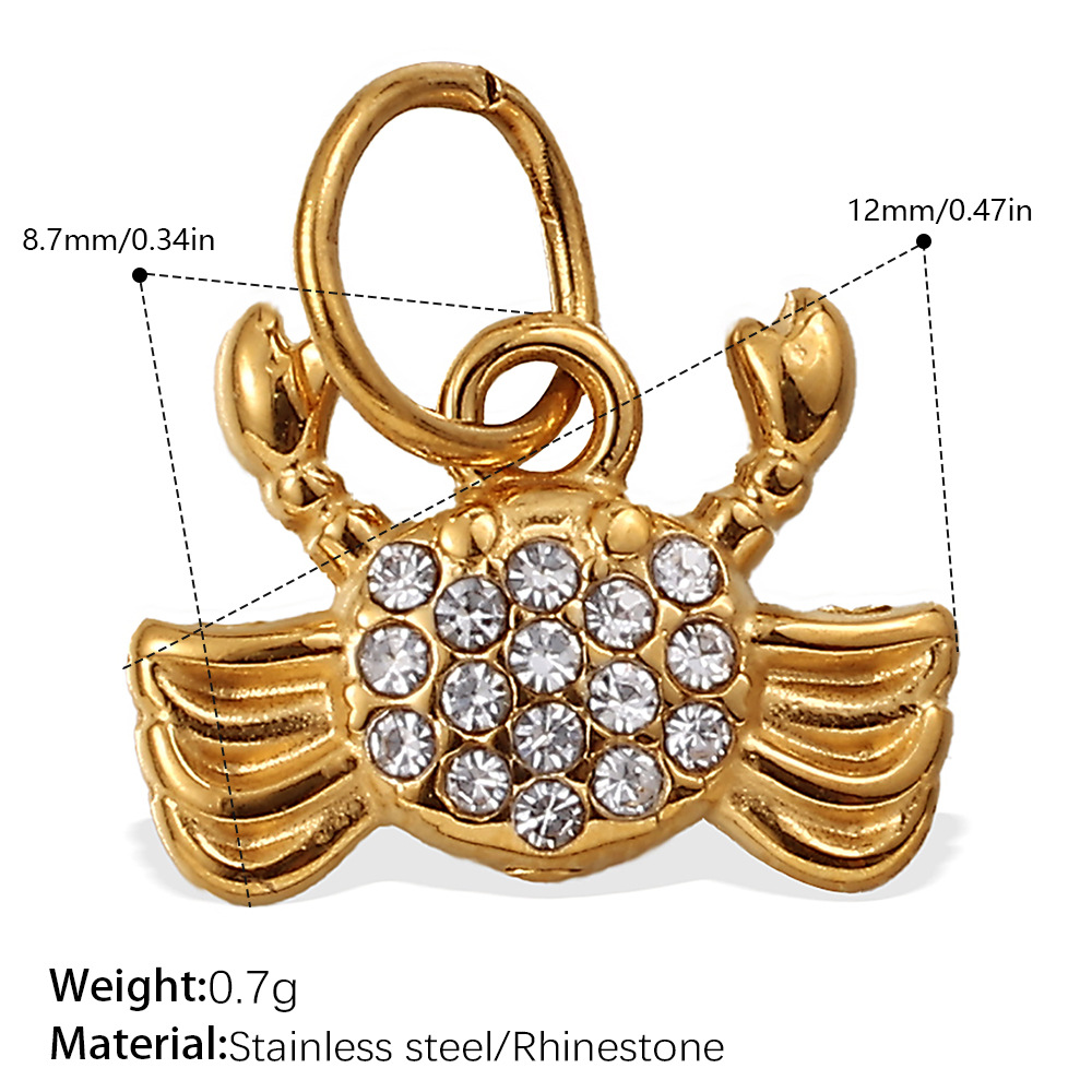 Pj573weg gold pendant
