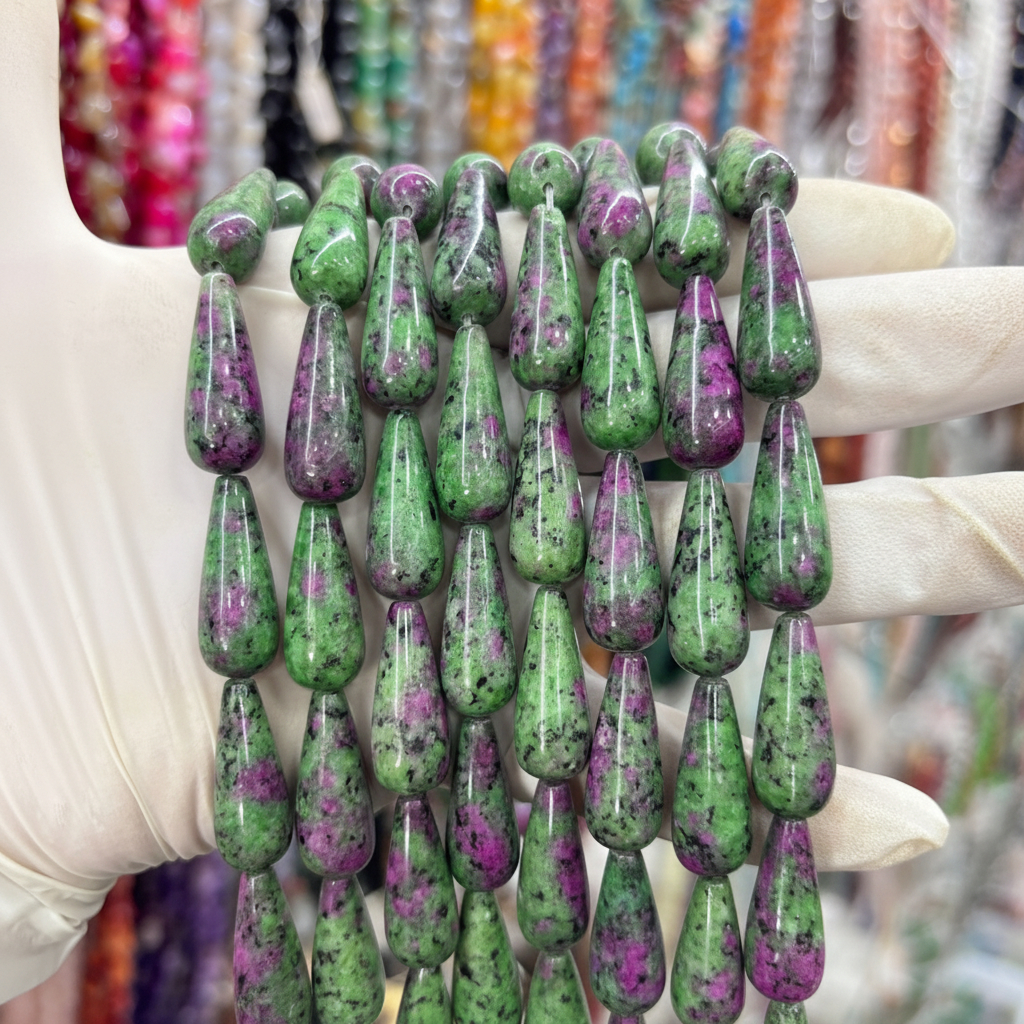 Imitation Ruby in Zoisite