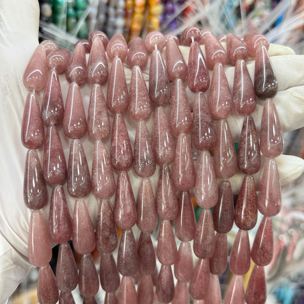 Клубничный кварц