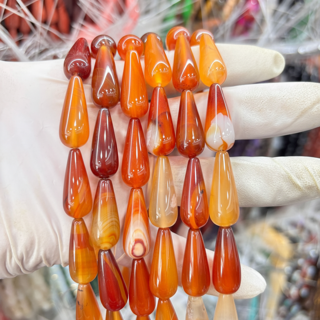 Красный агат