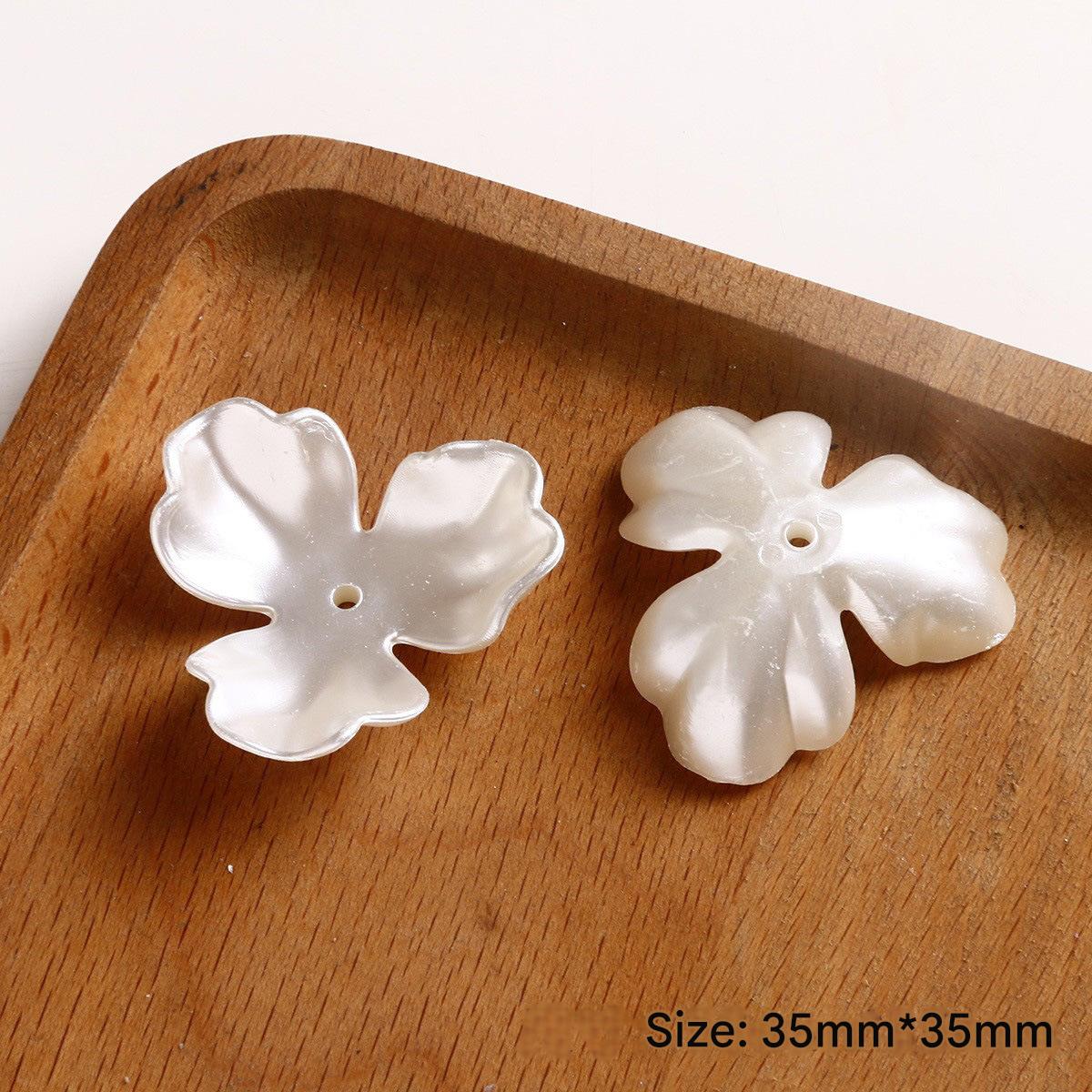 3 * glossy three-petal bowl flower
