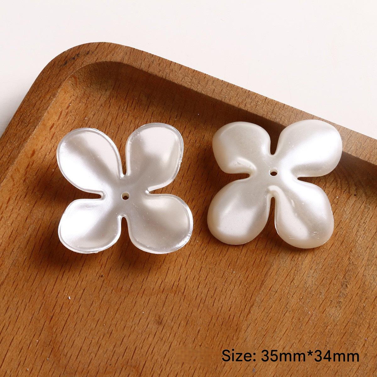 6 * glossy four-Petal bowl flower