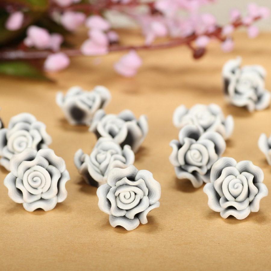 Outer white inner black