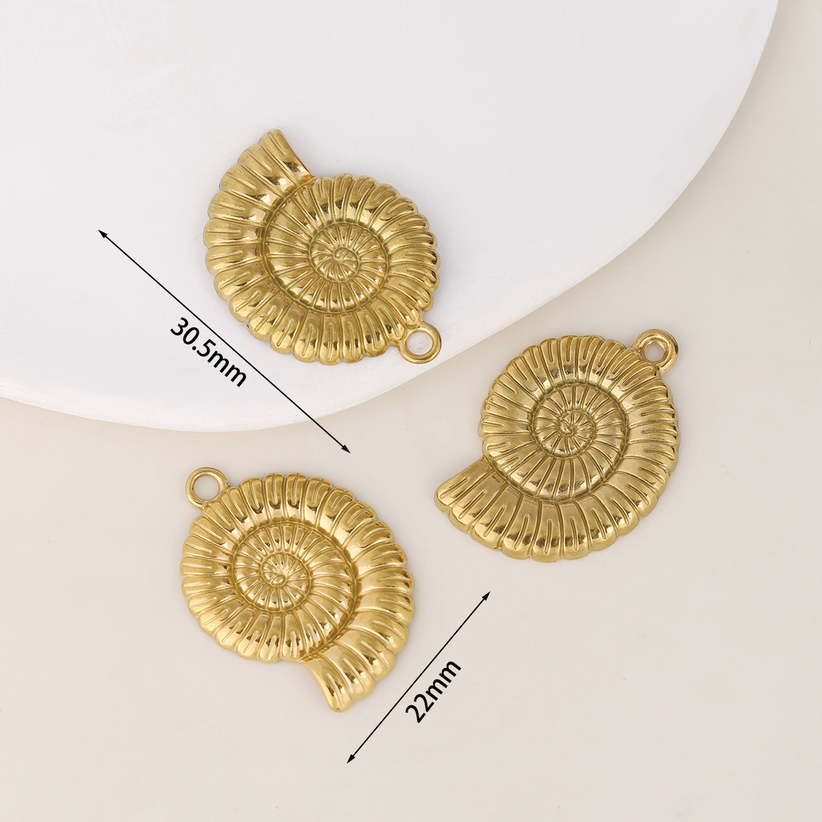 Golden conch-506 [about 3.8g/piece]