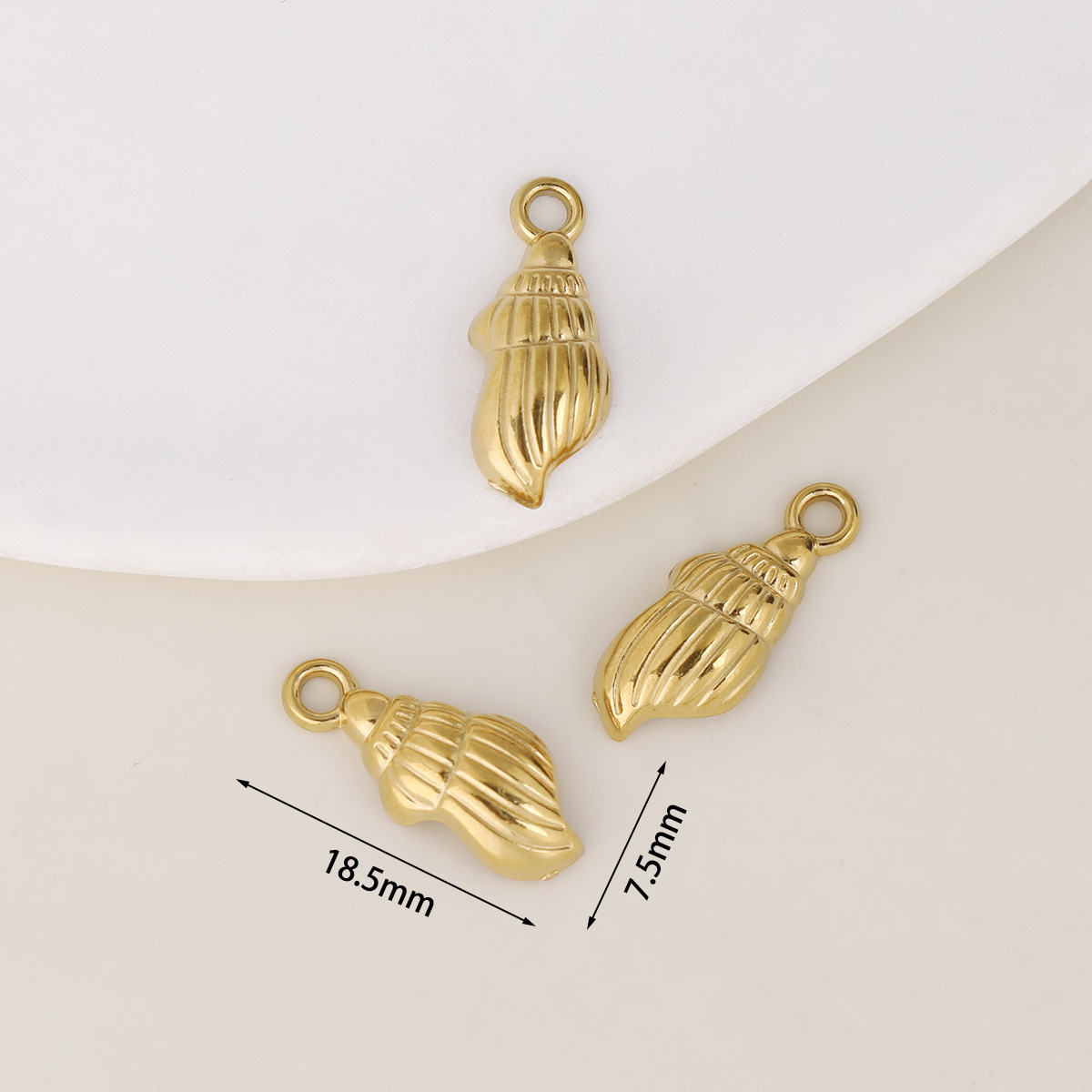 Golden conch-507 [about 0.7g/piece]