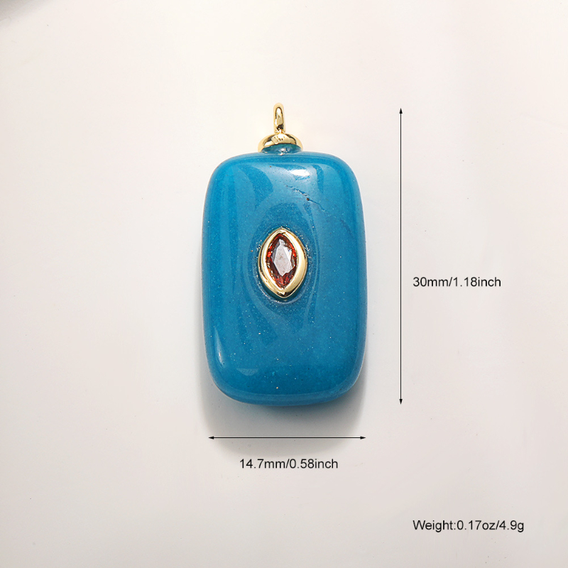 Blue jade inlaid with diamonds