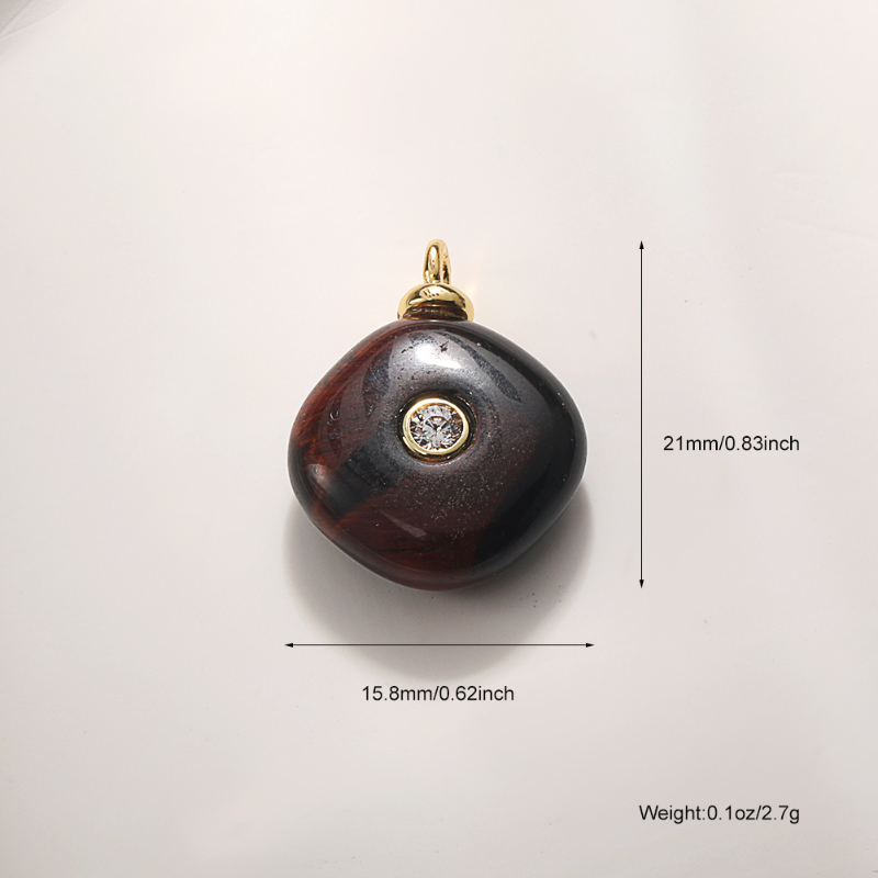 A913 Red-patterned jade