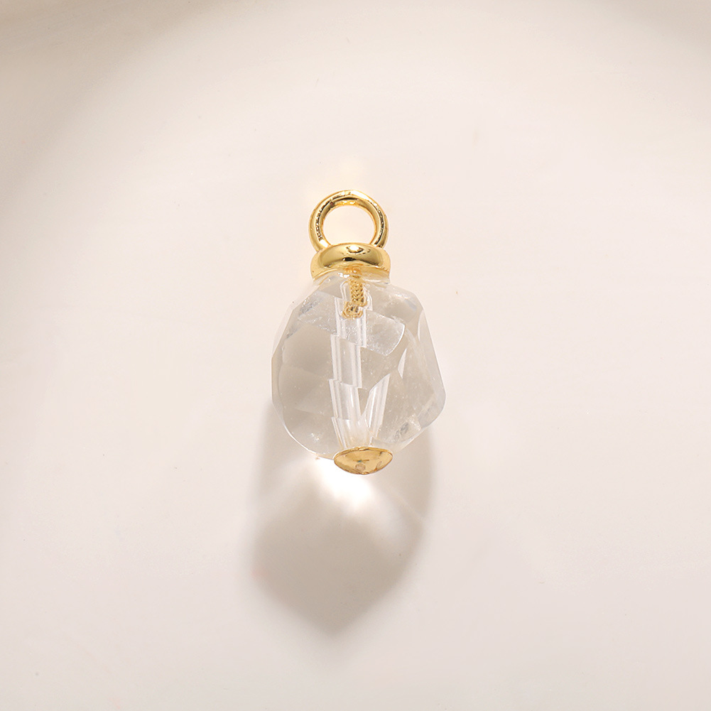 polygonal white crystal