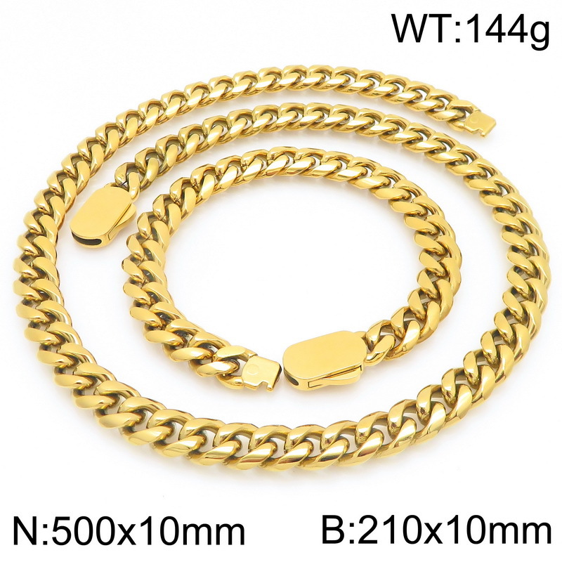 Gold bracelet   necklace