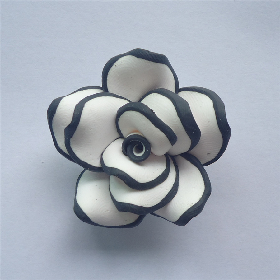 13# White Black Edge