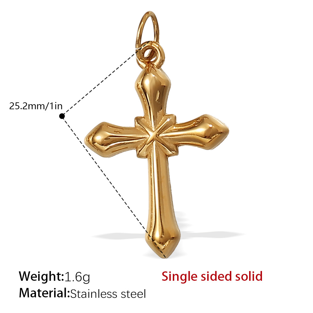 Pj245g single sided solid pendant