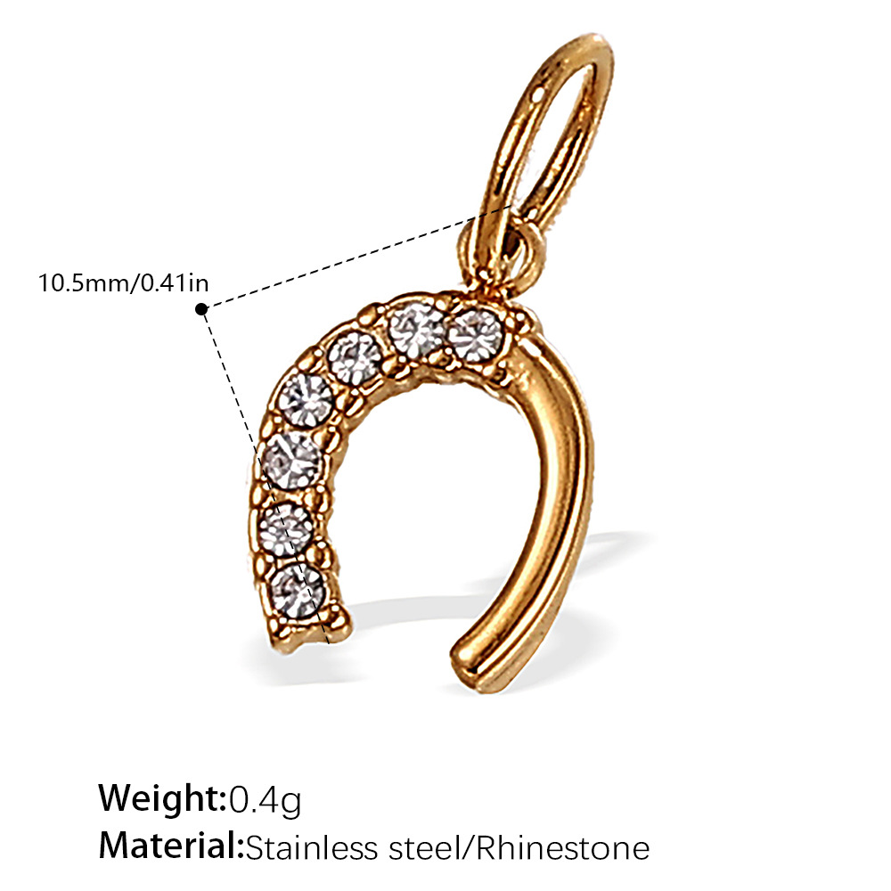 Pj474weg white diamond gold pendant