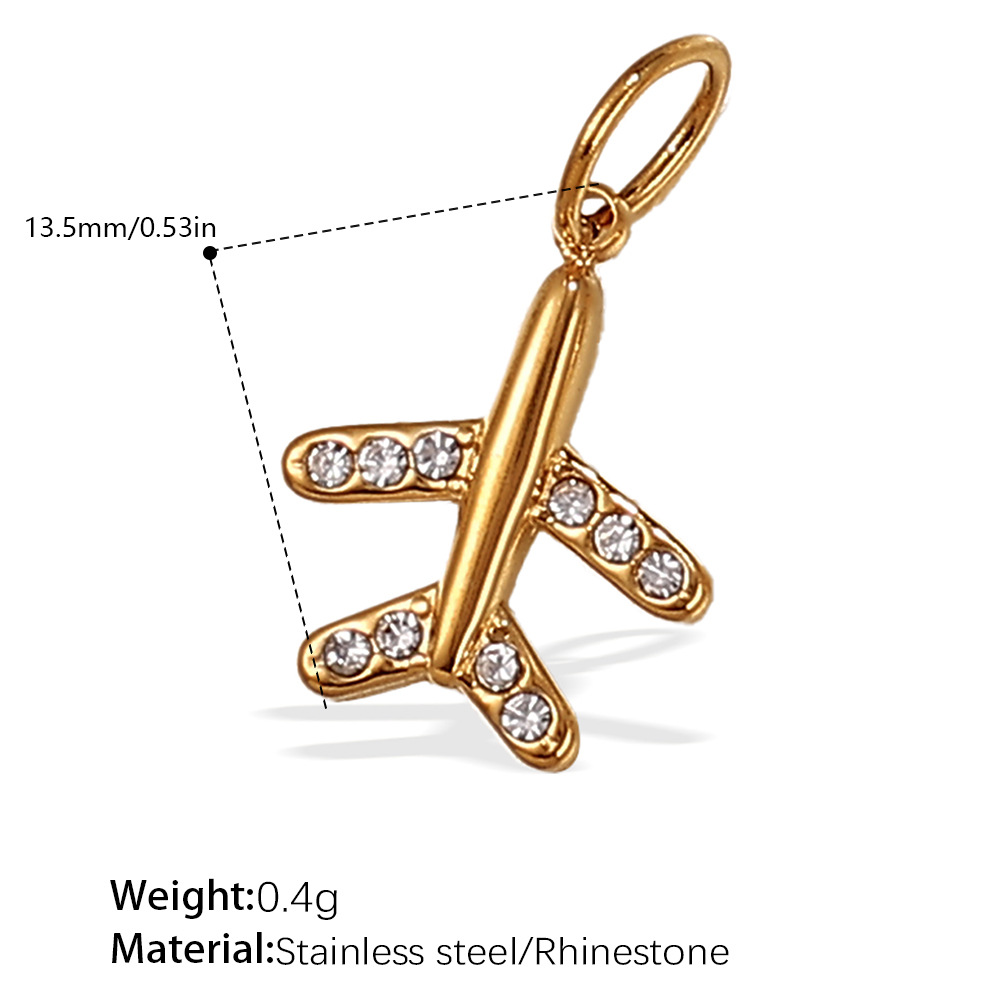 Pj475weg white diamond gold pendant
