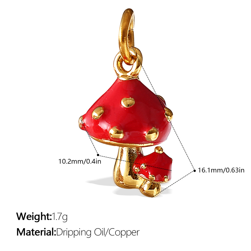 Pj599rdg red oil drop pendant