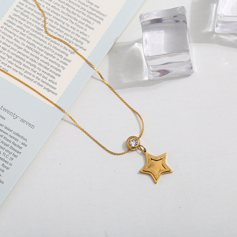 6#Cup diamond pressed sand double layer five-pointed star