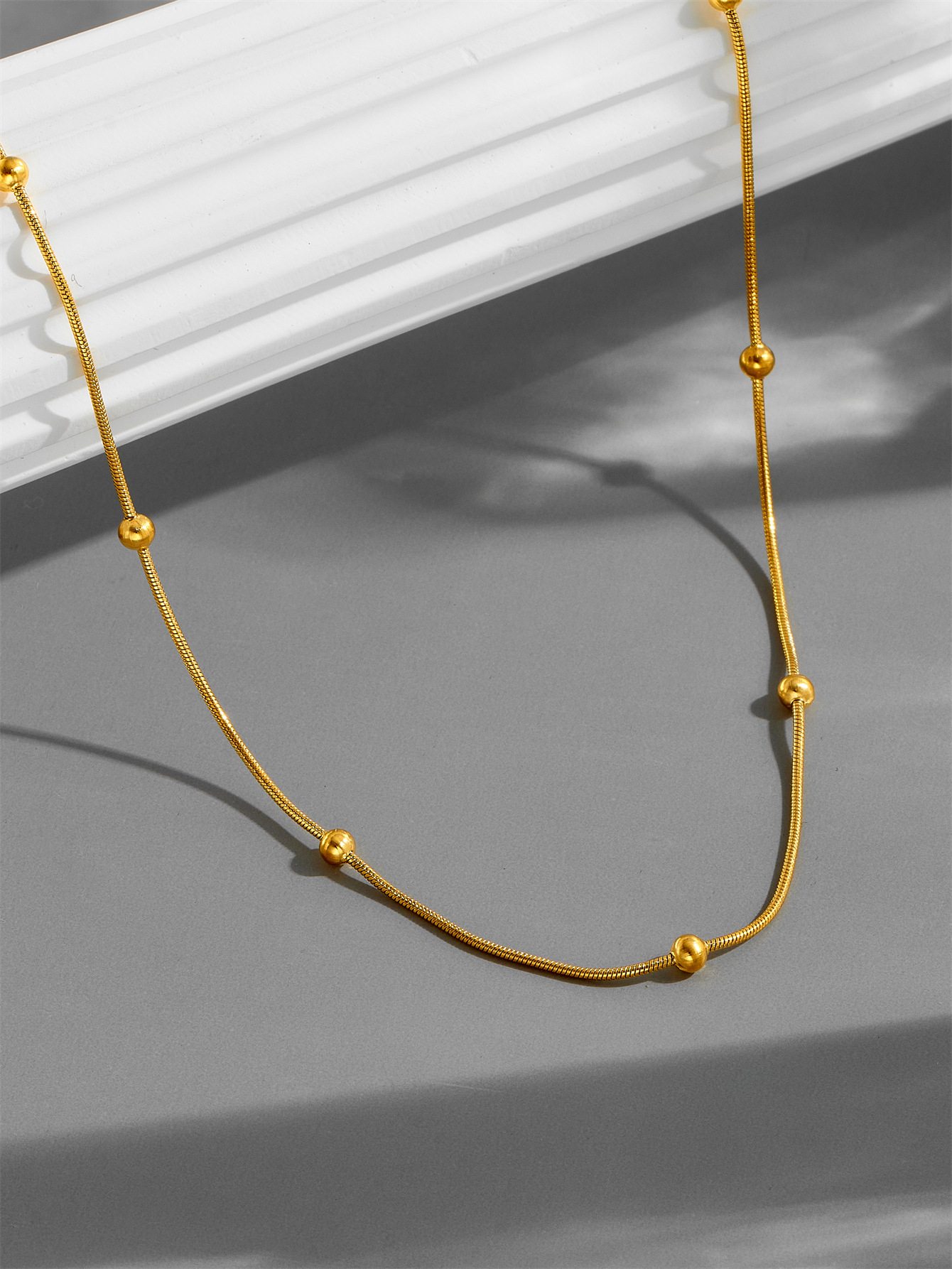 necklace gold 40cm