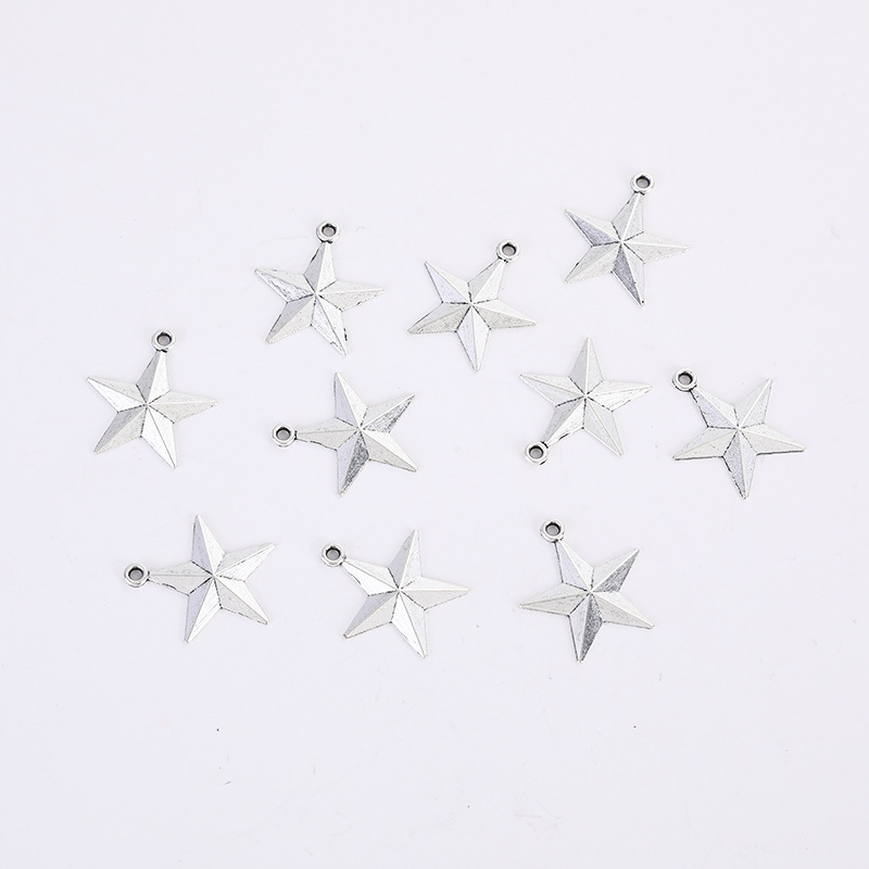 Stars 6 25x 23x 2mm 1.3g