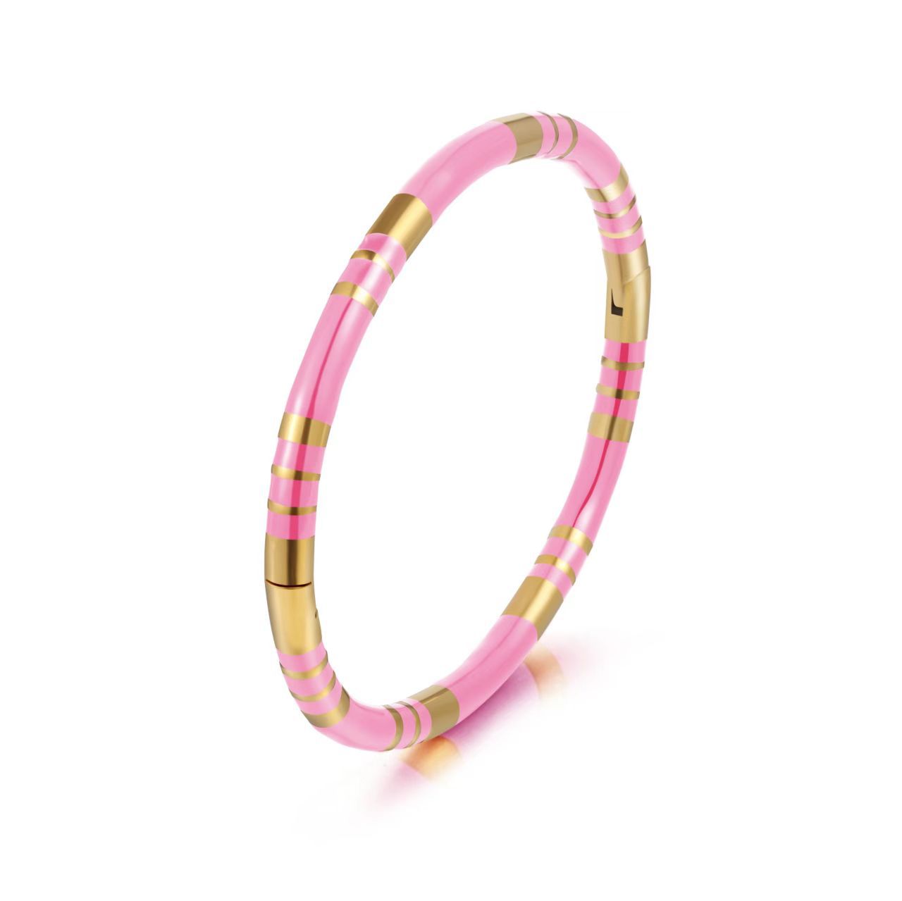 33-b-4 pink glue bracelet