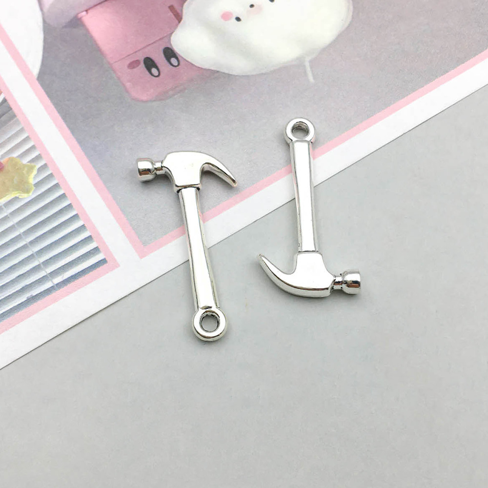 1 ancient silver hammer 13*25mm-1.1g-8521