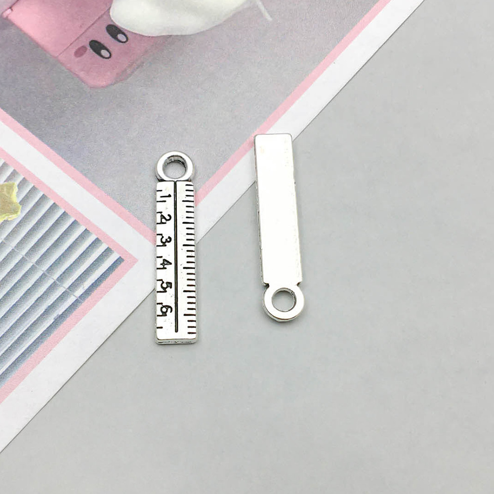 1 ancient silver ruler 5*24mm-0.8g-12157-2