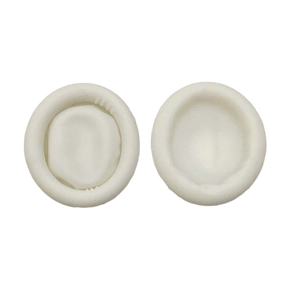 1 white rubber latex finger cot protective glove 20x21mm-0.65g-26274