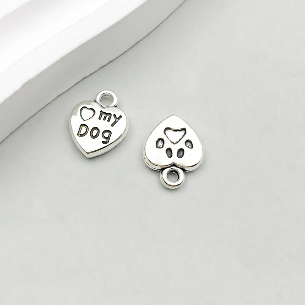1 my dog heart 10*12mm-1.1g-7277