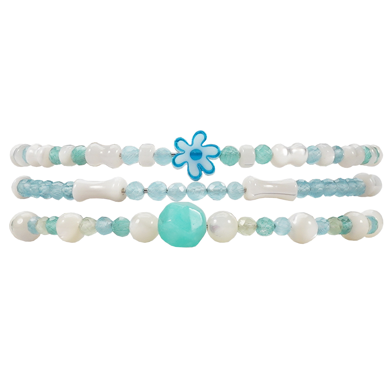 Crystal suit three-piece set