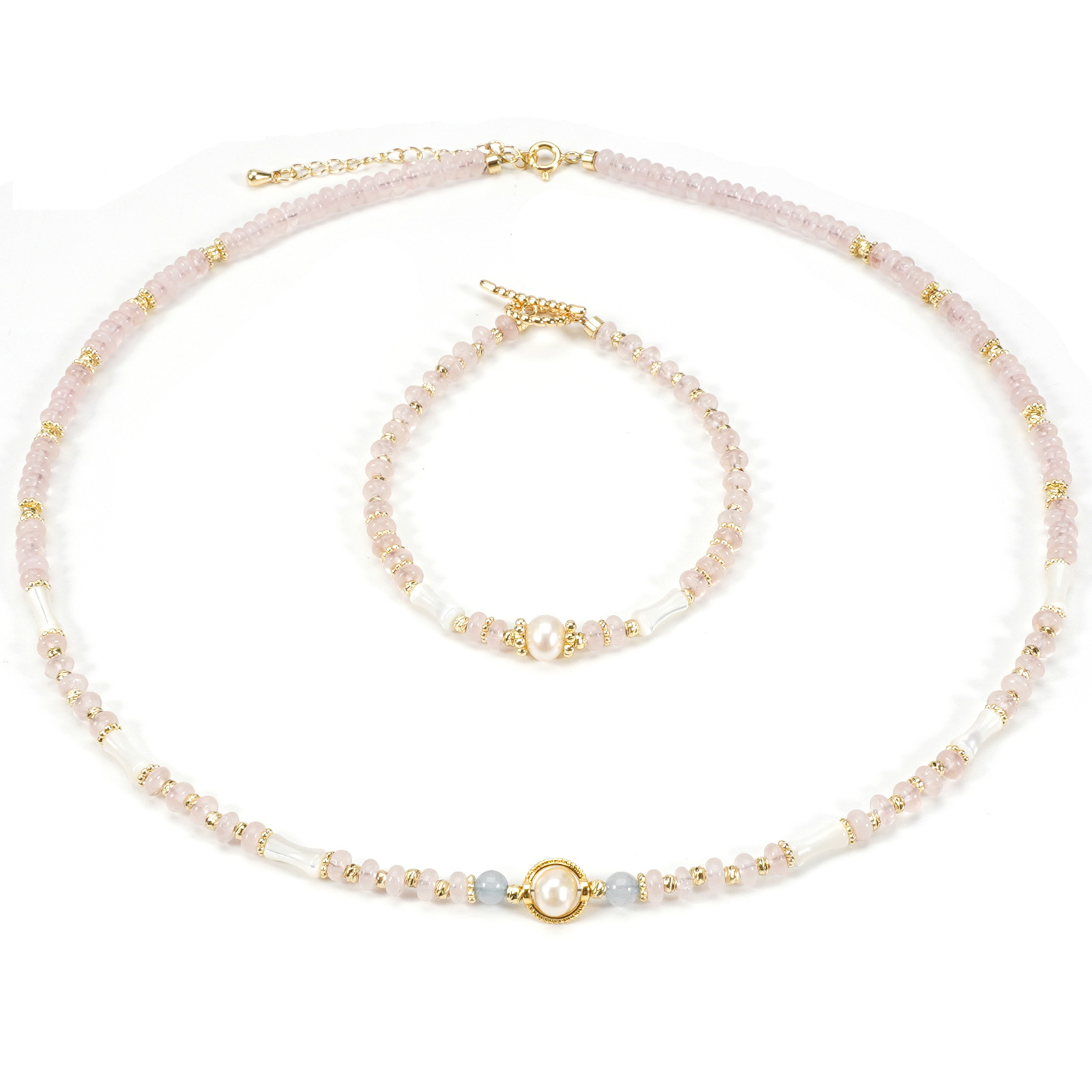 Pearl Powder Crystal suit