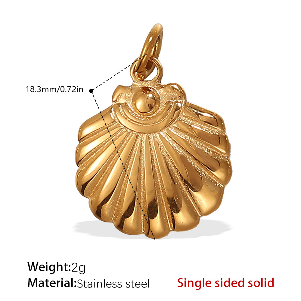 Pj300g solid gold pendant
