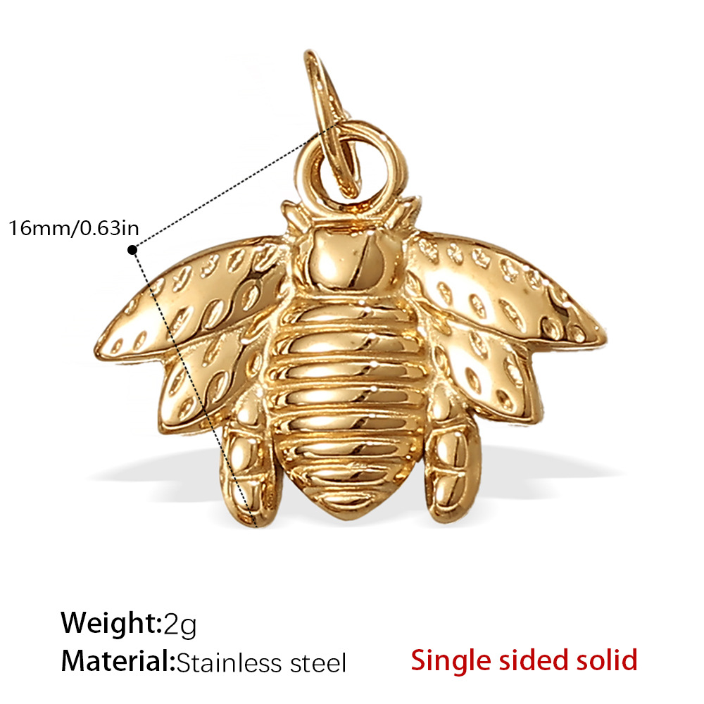 Pj207g individual gold pendant
