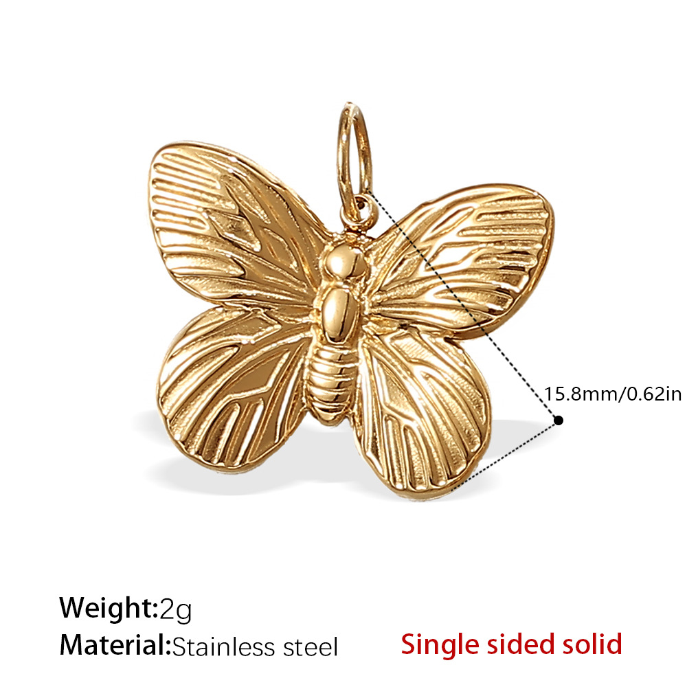 Pj208g individual gold pendant