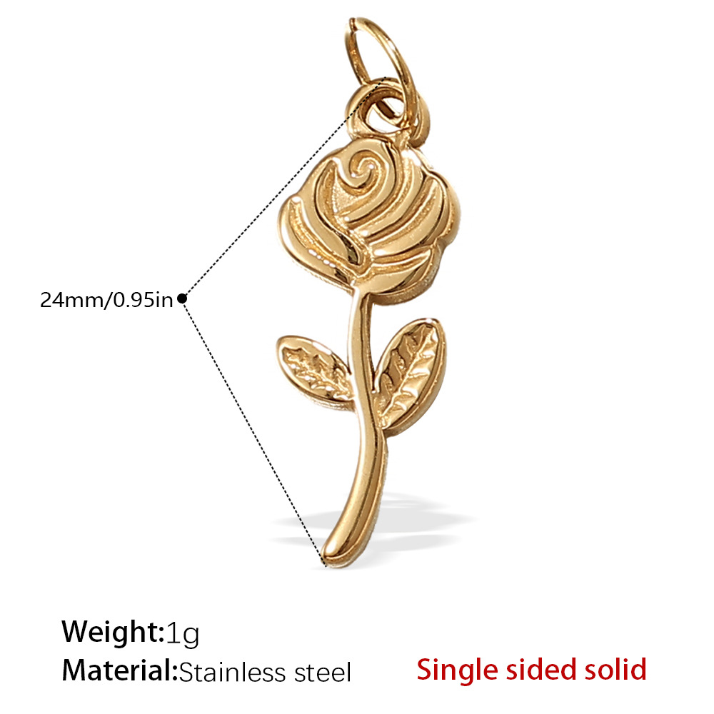 Pj216g individual gold pendant