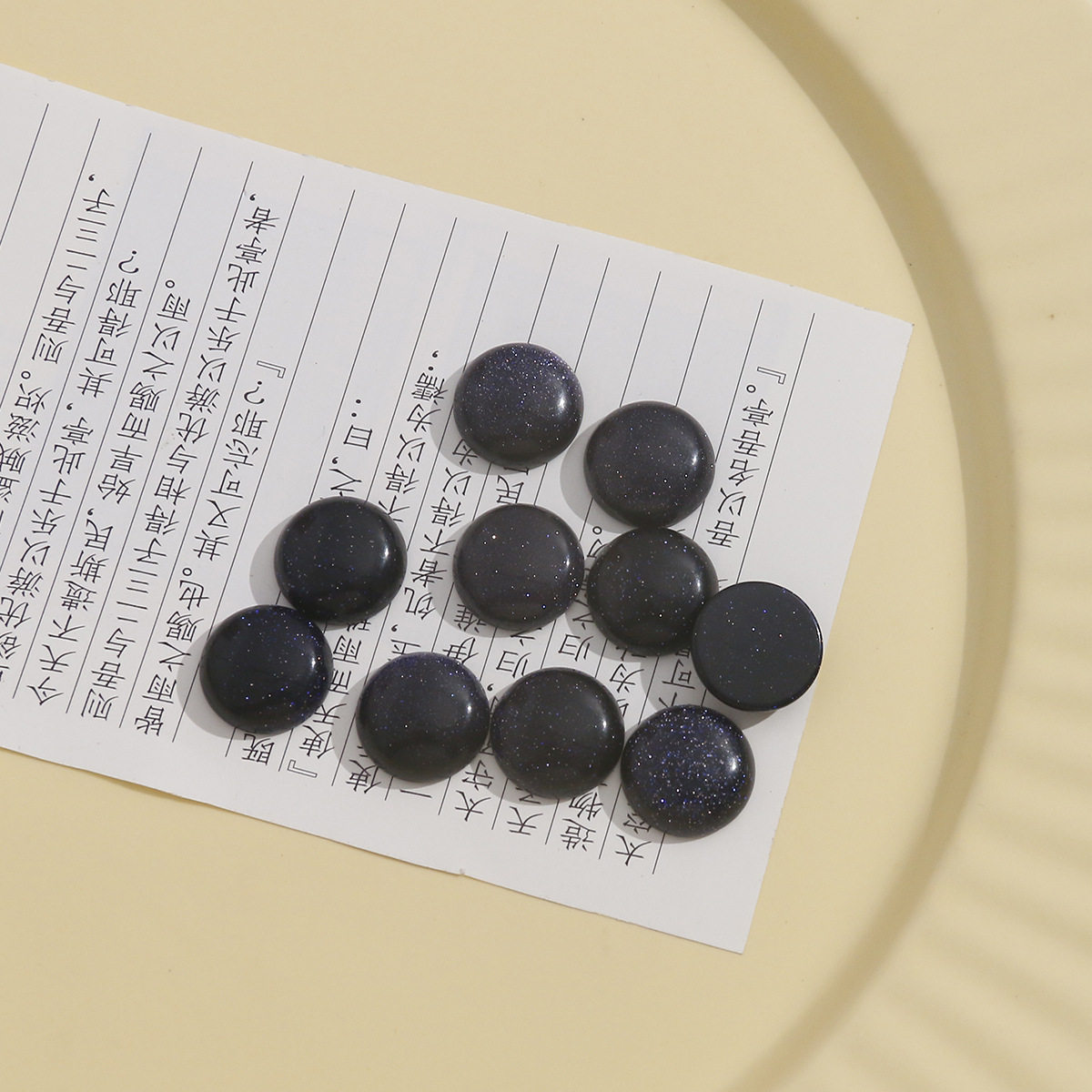 One blue sand stone (thickness about 6mm)