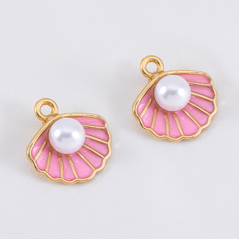 Shell pearl - pink -15.8x14.4