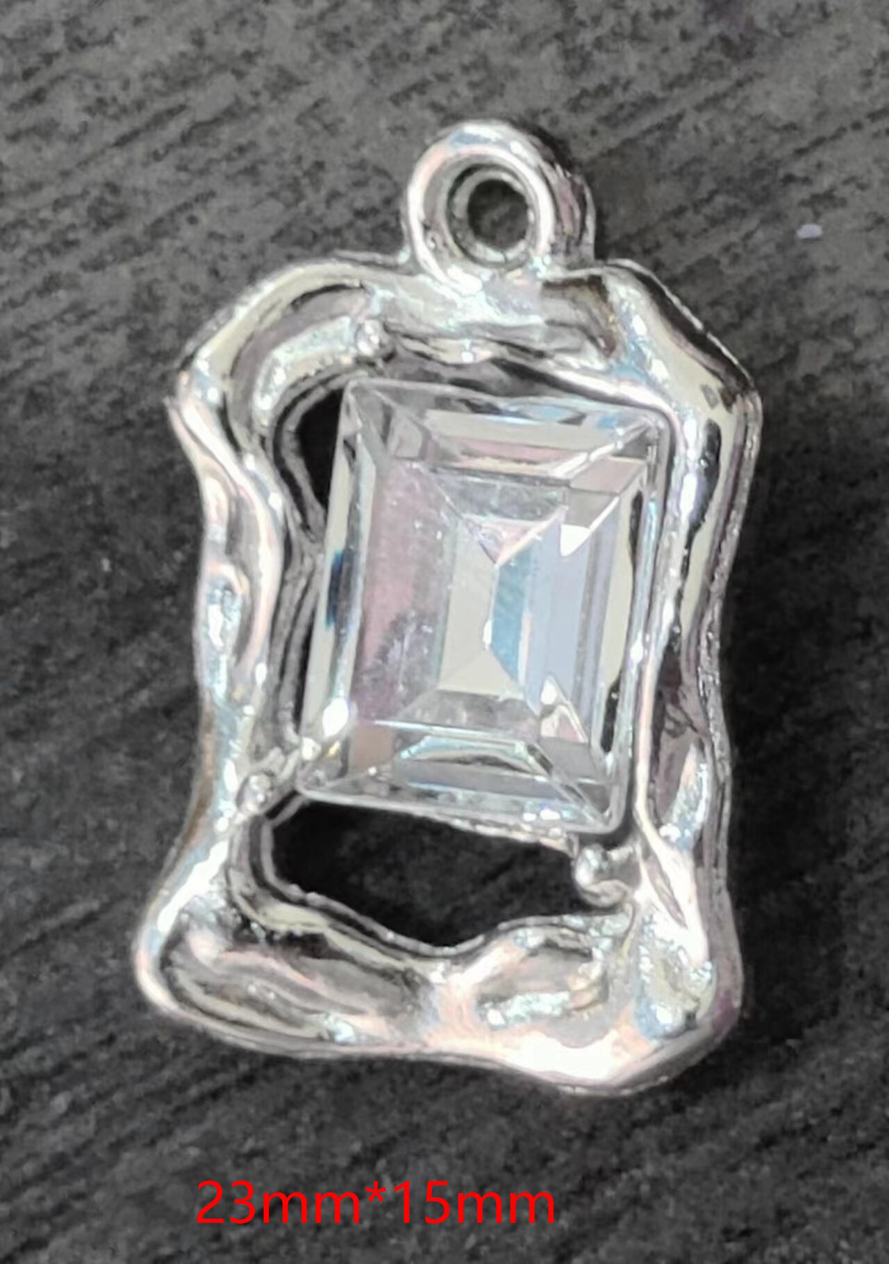 Irregular White Square