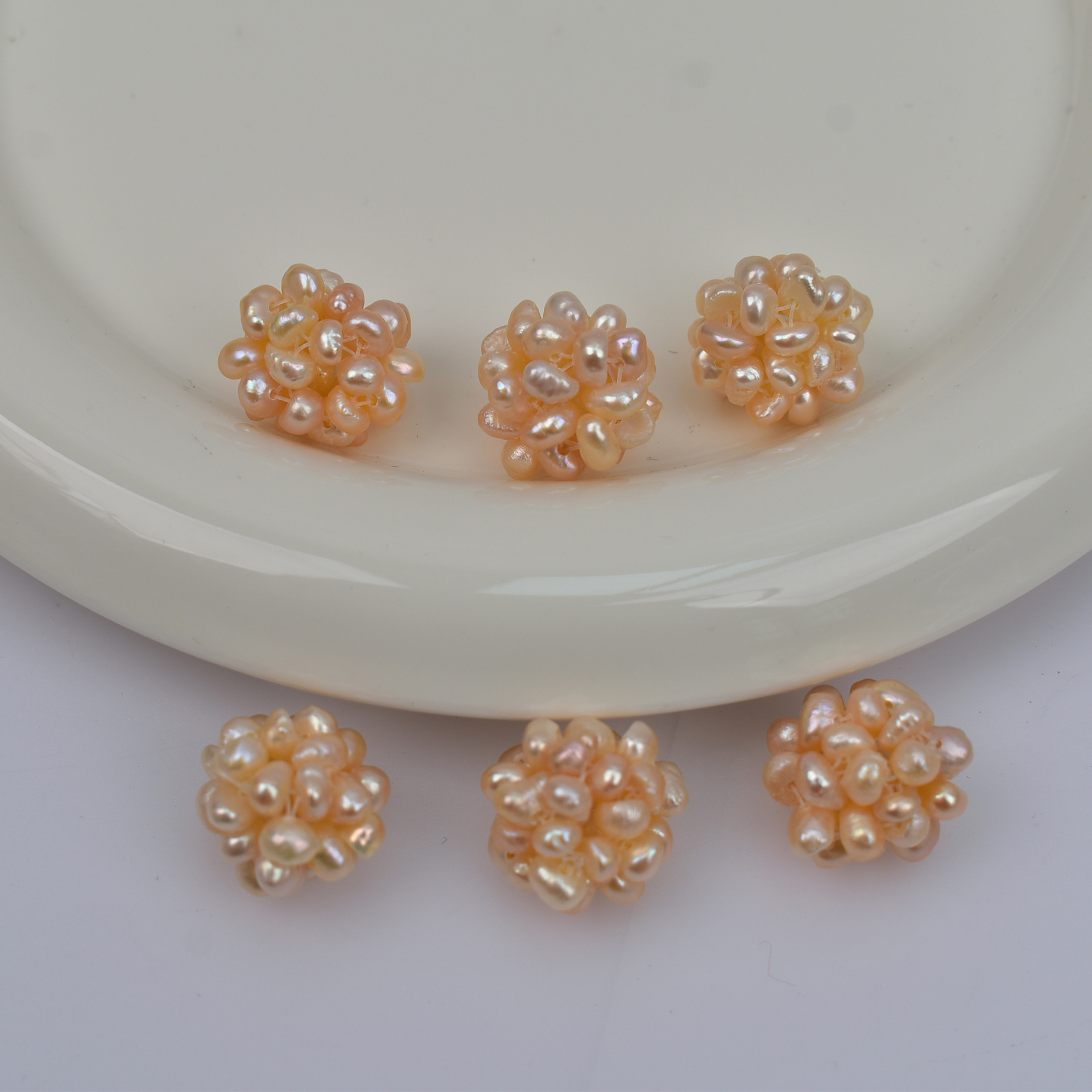 Strong light natural pink about 13-14mm