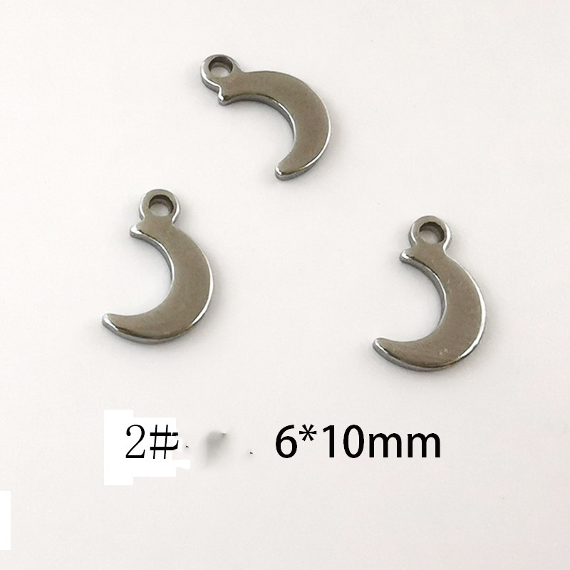 2# Moon 6*10mm
