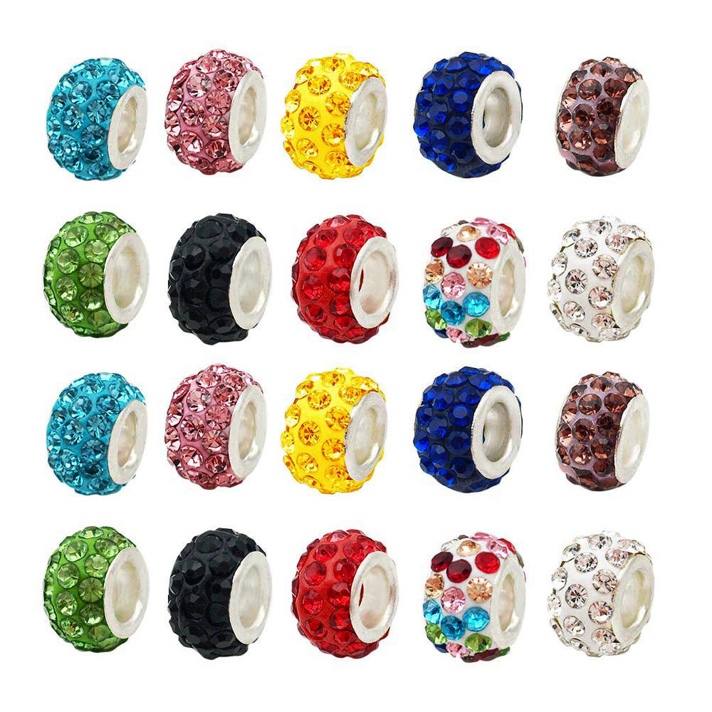 Mix 20 point drill beads -10 2 each