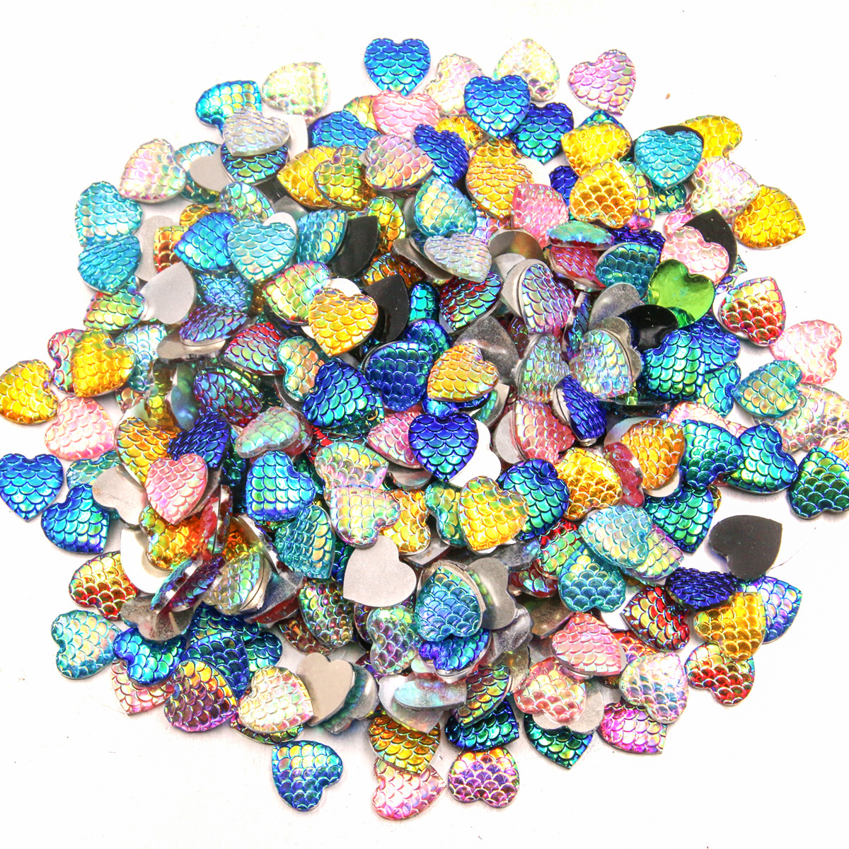 Love mixed color 11*12mm