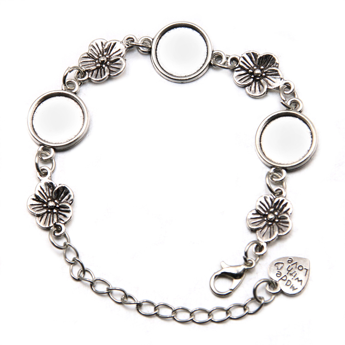 6-Ancient silver 12mm