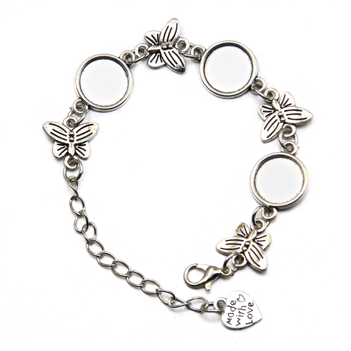 12-Ancient silver 12mm