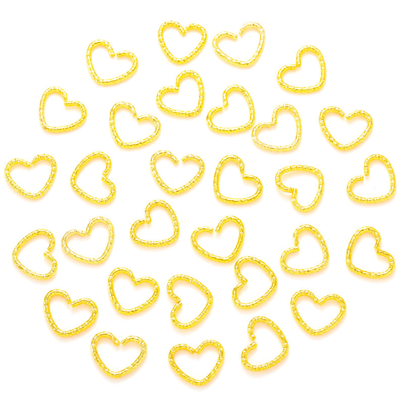 Love gold/1.5*12*14mm/0.5g