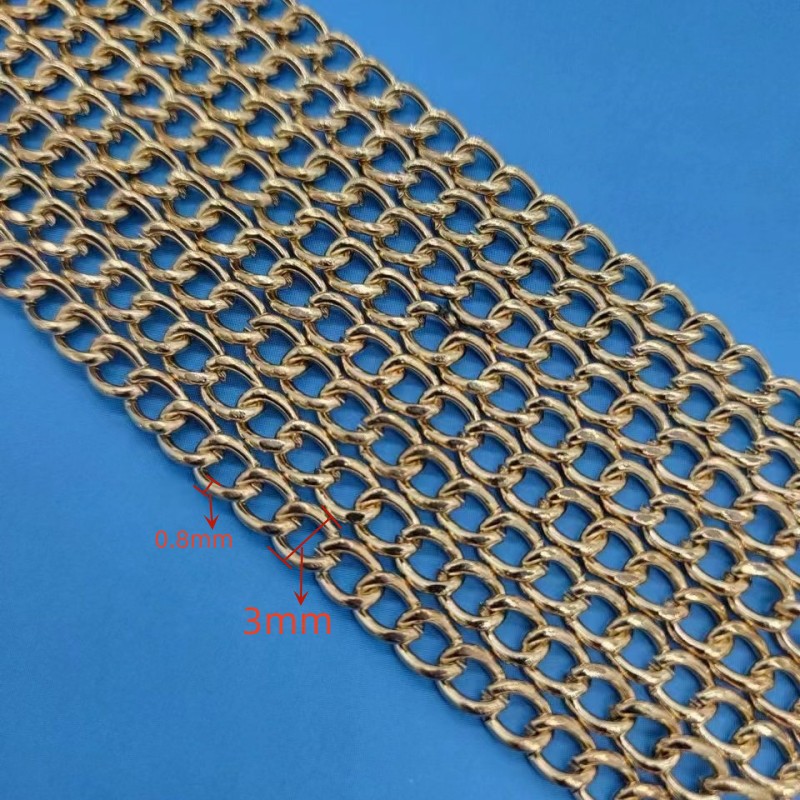 2 meters a pack of KC grinding chain Y1-F-5/0.8*3mm/24g