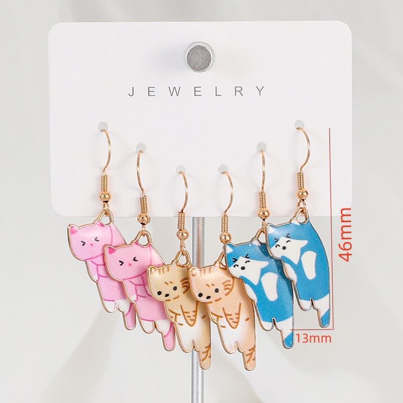 2 pink 2 yellow 2 blue/46*13mm/10.7g