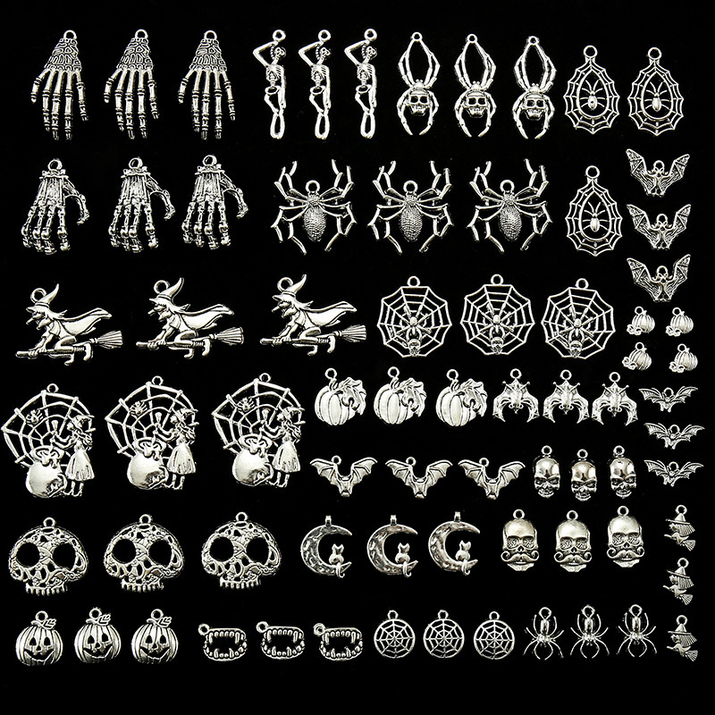 Mix 80pcs Halloween accessories-175g-U043-2-dz