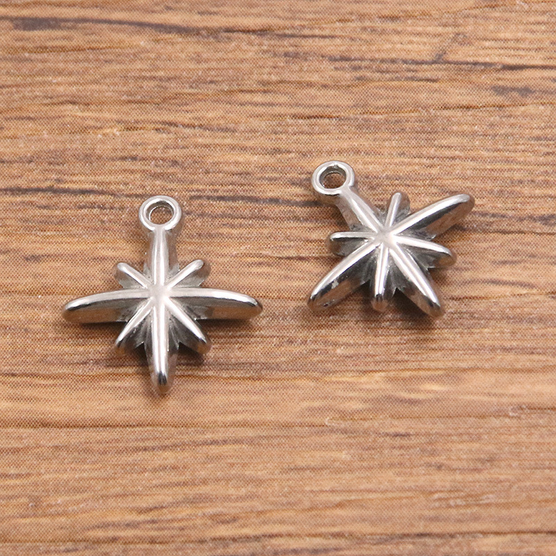 1544 steel color 12x13mm 0.9g