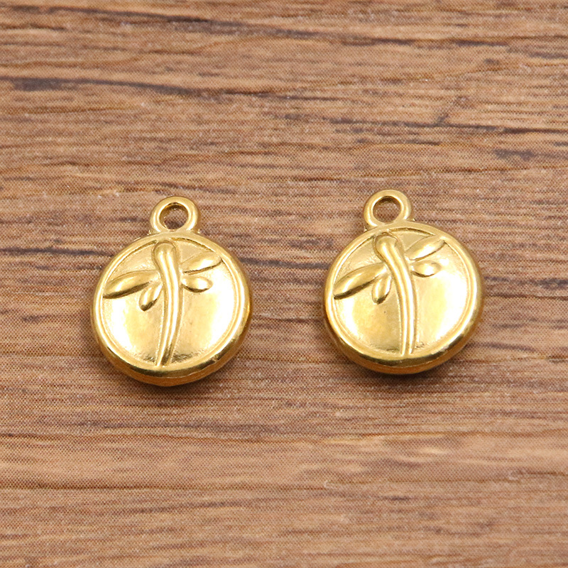 1562 gold 10x12mm 1.4g