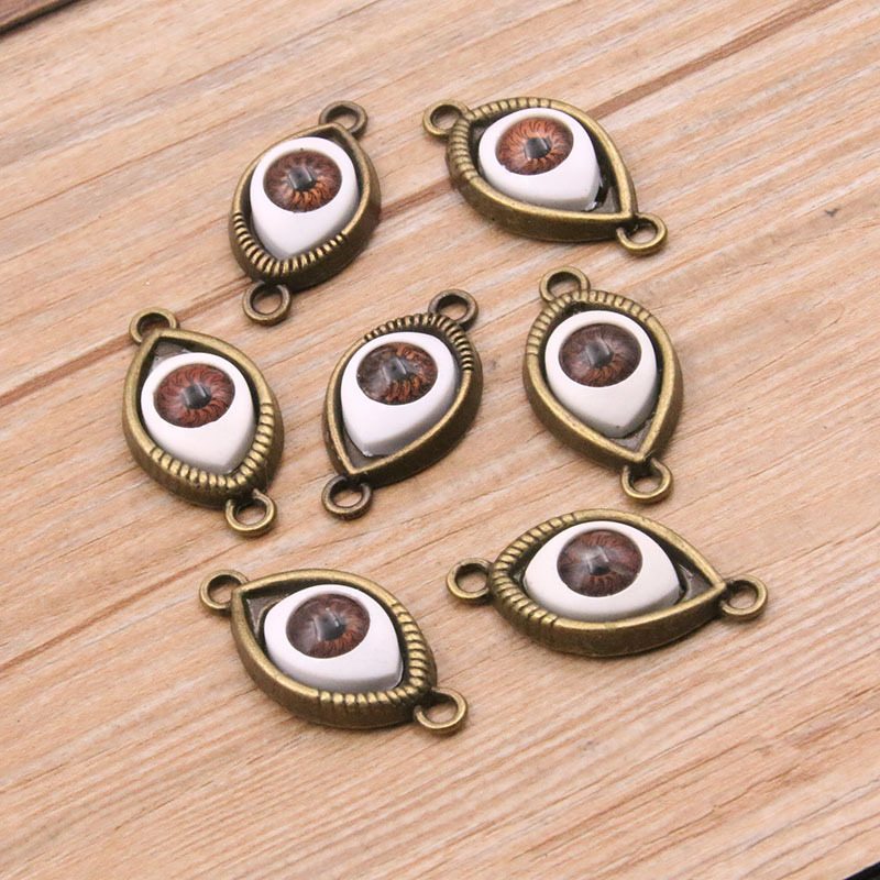 Ancient green-brown eyes