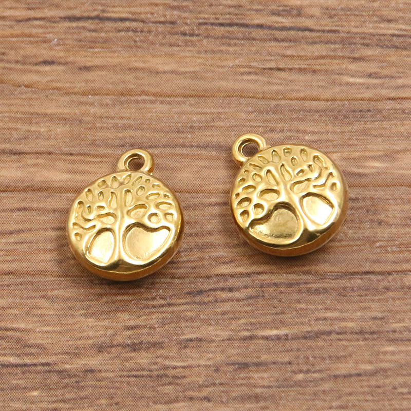 1557 gold 10x12mm 1.7g